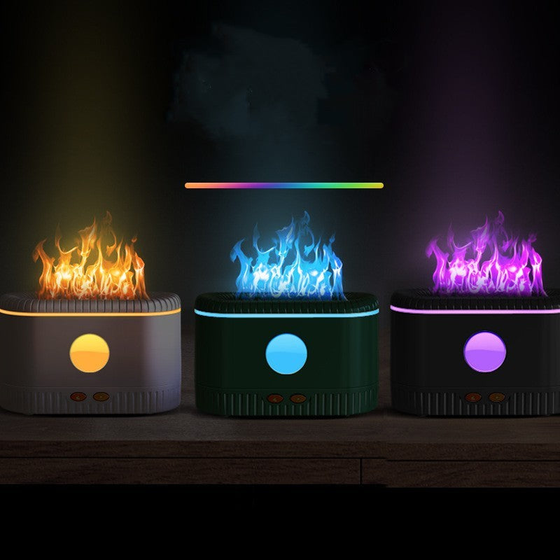 Simulated Flame Atmosphere